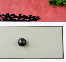 Brass Floral Cabinet Knob