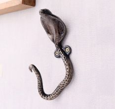 Decorative Snake Iron Hooks