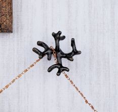 Antique Deer Horn Iron Decorative Wall Hook