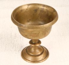 Holy Vintage Brown Finish Cup for Hindu Rituals