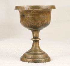 Handmade Traditional Brass Holy Cup in Vintage Finish