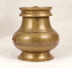Vintage Handcrafted Holy Water Pot with Spout Made of Finest Brass