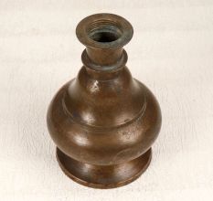 Handmade Brown Brass Hookah Base for Decoration
