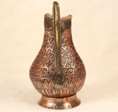 Islamic Handmade Copper Jug with Engraving for Decoration