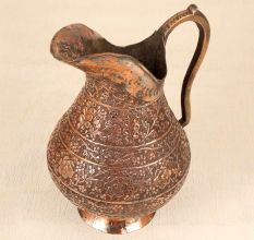 Handmade Premium Copper Islamic Jug for Home Decoration