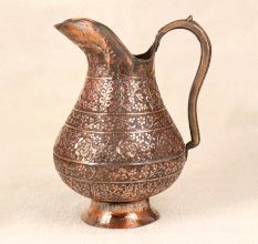 Handmade Premium Copper Islamic Jug for Home Decoration