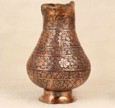 Handmade Premium Copper Islamic Jug for Home Decoration