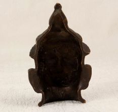 Vintage Brass Holy Lord Shiva Mask for Hanging and Decoration