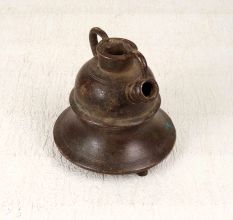 Handcrafted Vintage Brass Hookah Base for Flower Decoration