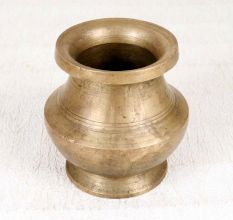 Traditional Handcrafted Brass Holy Water Pot for Collection