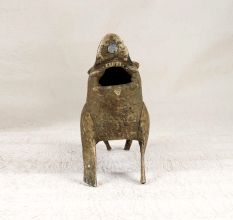 Eastern India Art Brass Lion Statue in Vintage Finish for Decor