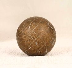 Vintage Brass Astrolabe Spherical Ball for Home Decoration