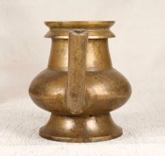 Handcrafted Finest Brass Holy Water Pot with Spout for Temple