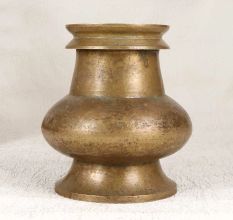 Handcrafted Finest Brass Holy Water Pot with Spout for Temple