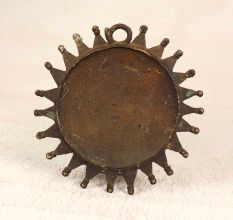 Tribal Art Finest Brass Sun God Plate for Wall Hanging for Decor