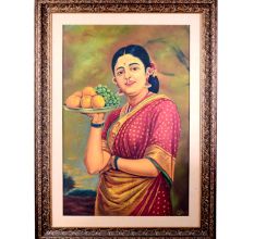 Stunning Canvas Oil Painting of a Lady for Decoration
