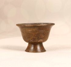 Indian Holy Finest Brass Kumkum Tilak Cup for Decoration