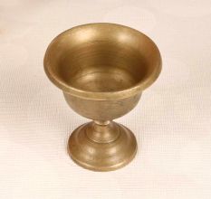 Indian Traditional Handmade Holy Kumkum Cup Made of Brass