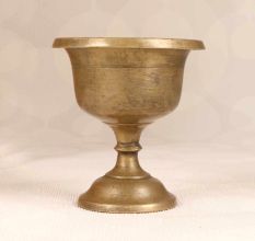 Indian Traditional Handmade Holy Kumkum Cup Made of Brass