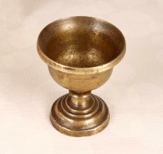Handcrafted High-Quality Brass Holy Kumkum Cup for Temple