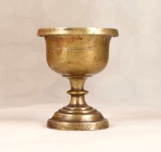 Handcrafted High-Quality Brass Holy Kumkum Cup for Temple