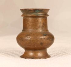 Handcrafted High-Quality Brass Water Pot with Spout for Temple