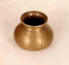 Beautiful Himalayan Art Brass Holy Water Pot for Home Decor