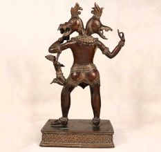 Beautiful Vintage Brass God Varaha Statue for Prayer Room