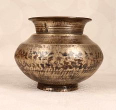 Indian Traditional Finest Brass Holy Water Pot from South India