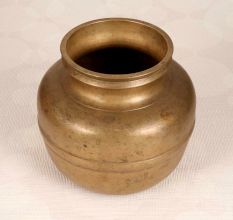 Sturdy Handmade Holy Water Pot Made of High-Quality Brass