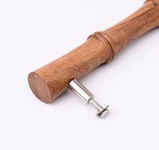 Natural Modern Wooden Handles for Drawer and Dressers (11 Inches)