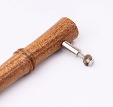 Natural Modern Wooden Handles for Drawer and Dressers (11 Inches)