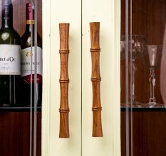 Natural Modern Wooden Handles for Drawer and Dressers (11 Inches)