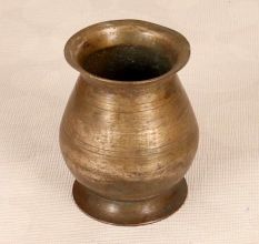 Handcrafted Traditional Holy Water Pot Made of Premium Brass