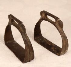 Vintage Finish Handmade Brass Horse Stirrups for Decoration in Pair