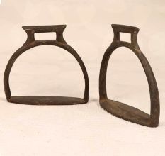 Handcrafted Finest Brass Horse Stirrups for Vintage Collection in Pair