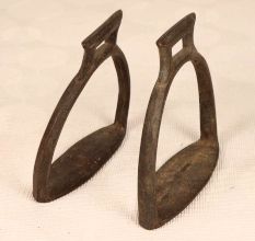 Handcrafted Finest Brass Horse Stirrups for Vintage Collection in Pair