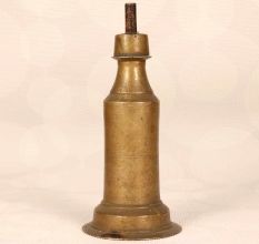 Handmade Vintage Finish Oil Lamp Crafted from Finest Brass