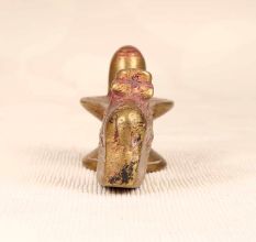 Handmade Finest Brass Nandi and Shiva Lingam for Prayer Room