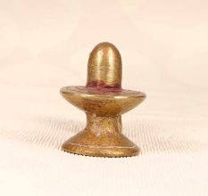 Handmade Finest Brass Nandi and Shiva Lingam for Prayer Room
