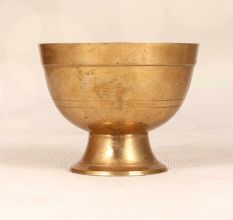 Vintage Finish Kumkum Bowl Made of High-Quality Brass