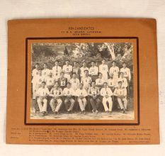 Vintage Paper Photograph of Group Photo for Collection