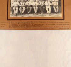 Vintage Paper Photograph of Group Photo for Collection