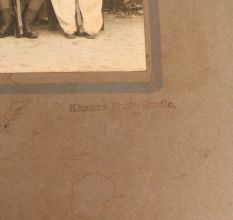 Group Paper Photograph of Khanna Photo Studio for Collection