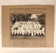 Paper Photograph of Indian Administrative Service Training School Delhi