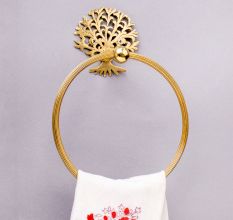 Premium Brass Ring Hanger for Bathroom