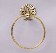 Premium Brass Ring Hanger for Bathroom