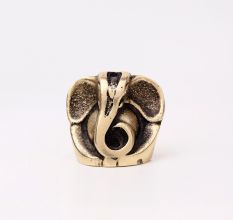 Small Brass Sitting Ganesha Agarbatti/ Incense Holder Stand