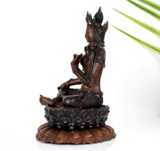 Tibetan Buddhist Deity Goddess Tara Statue Made of Copper
