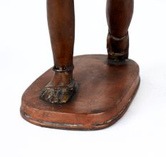Beautiful Dancing Goddess Parvati Copper Statue for Home Decor